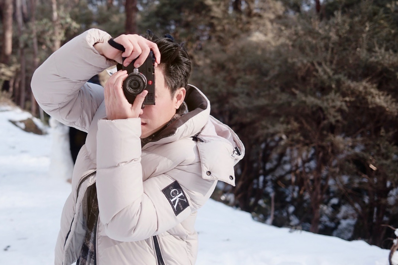 Heavy lens, light heart. Hehe
